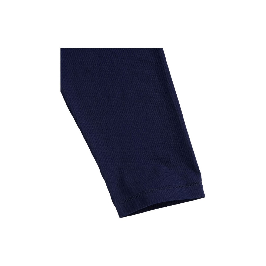 Рубашка поло "Oakville" мужская с длинным рукавом, темно-синий