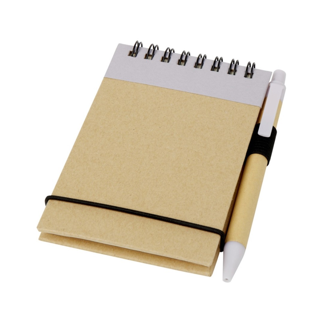 Блокнот А7 "Zuse" с ручкой шариковой, лиловый