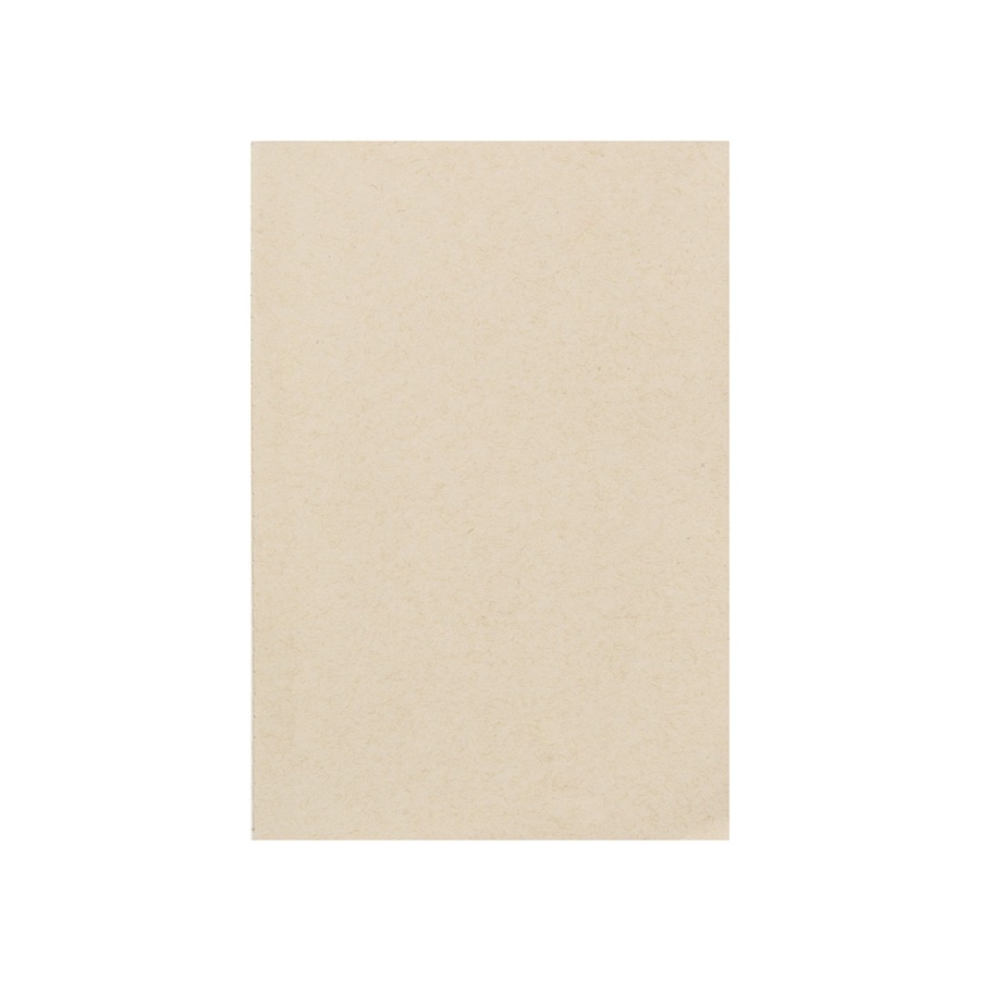 Блокнот из молочной бумаги A5 "Milknote", молочно-белый