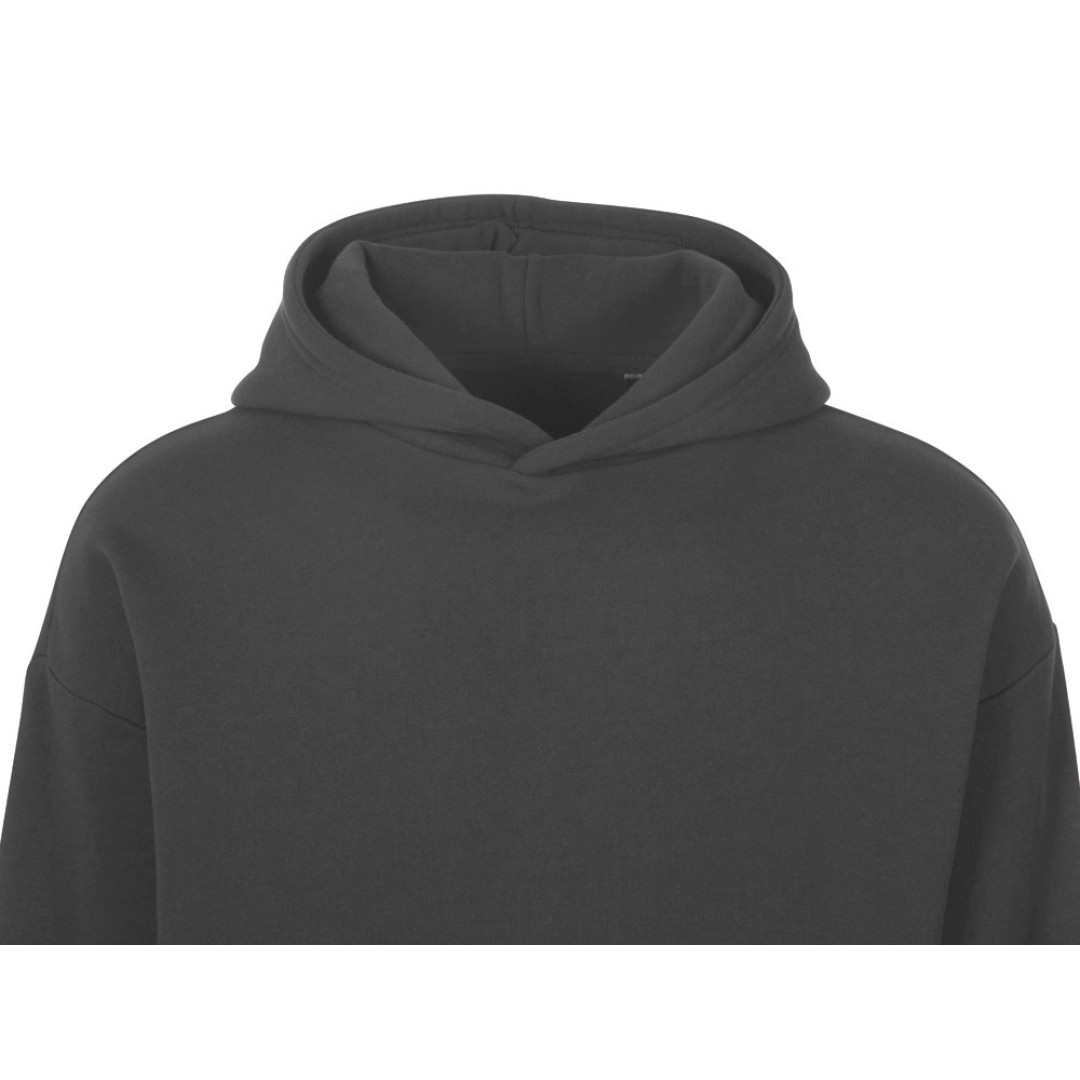 Толстовка с капюшоном оверсайз «Berlin» унисекс, темно-серый