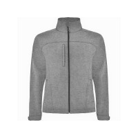 Куртка софтшелл "Rudolph" мужская, черный меланж