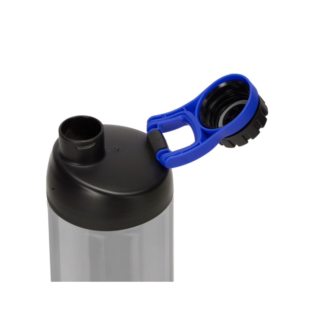 Спортивная бутылка для воды с держателем "Biggy", 1000 мл, синий