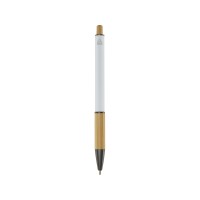 Darius шариковая ручка из переработанного алюминия, синие чернила - Белый