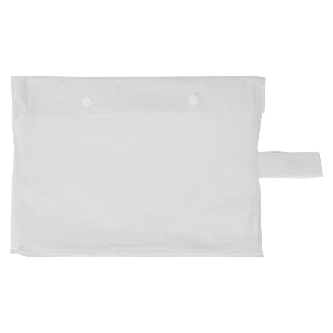 Дождевик «Hawaii light» c чехлом унисекс, белый