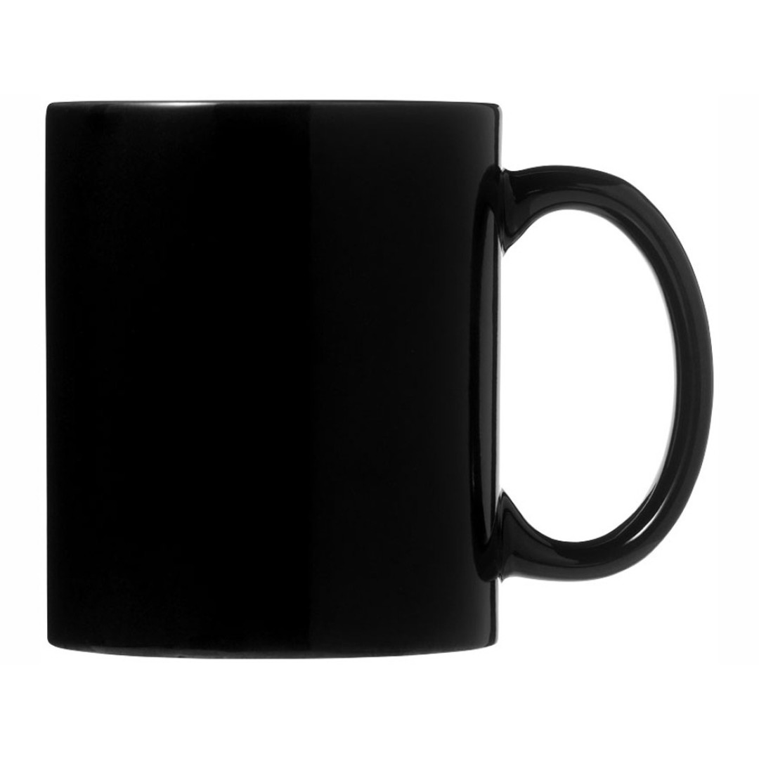 Кружка керамическая "Santos", черный