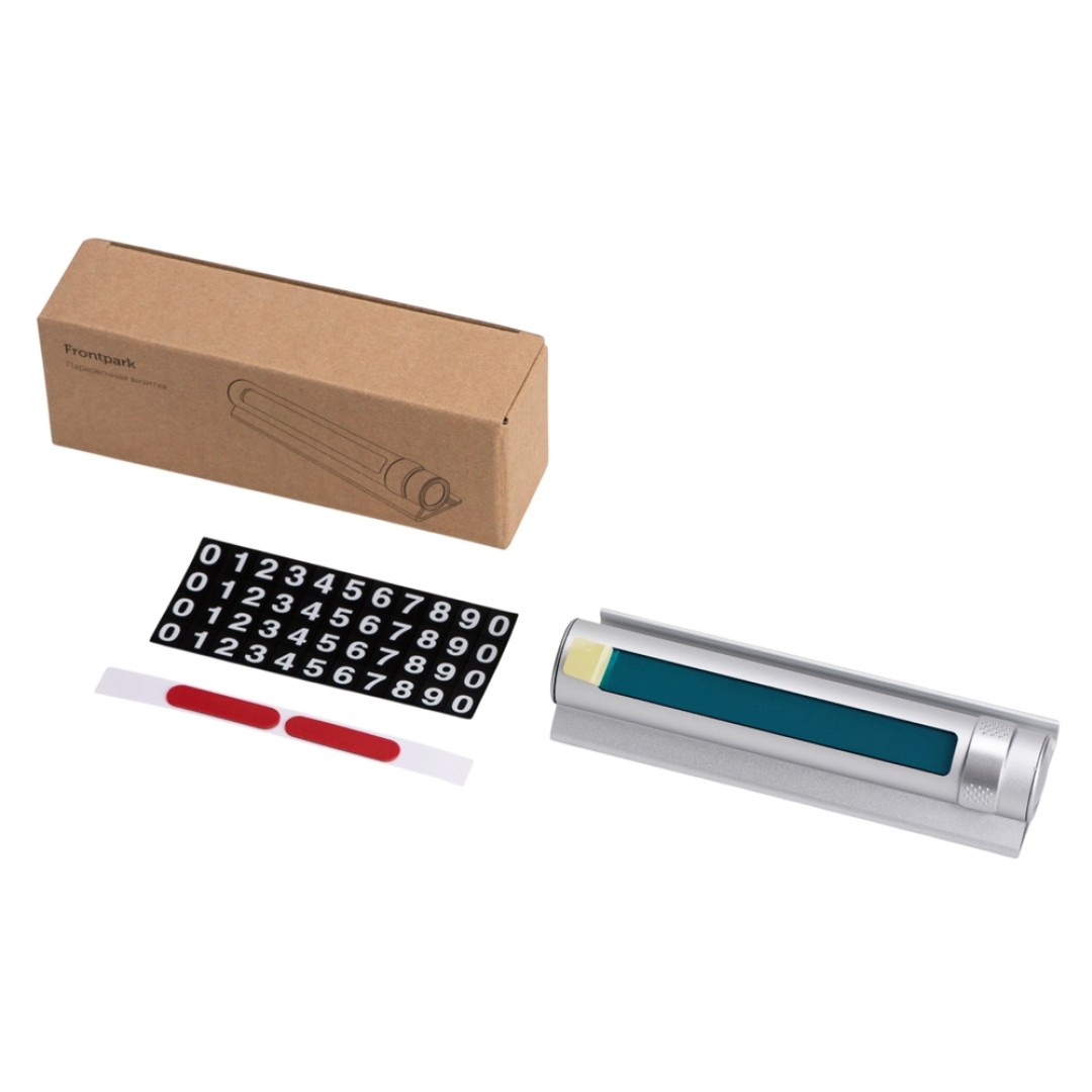 Парковочная табличка «Frontpark», серебристый