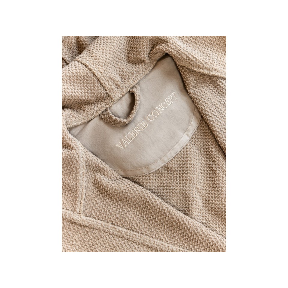 Халат Valerie Concept BRC Beige L