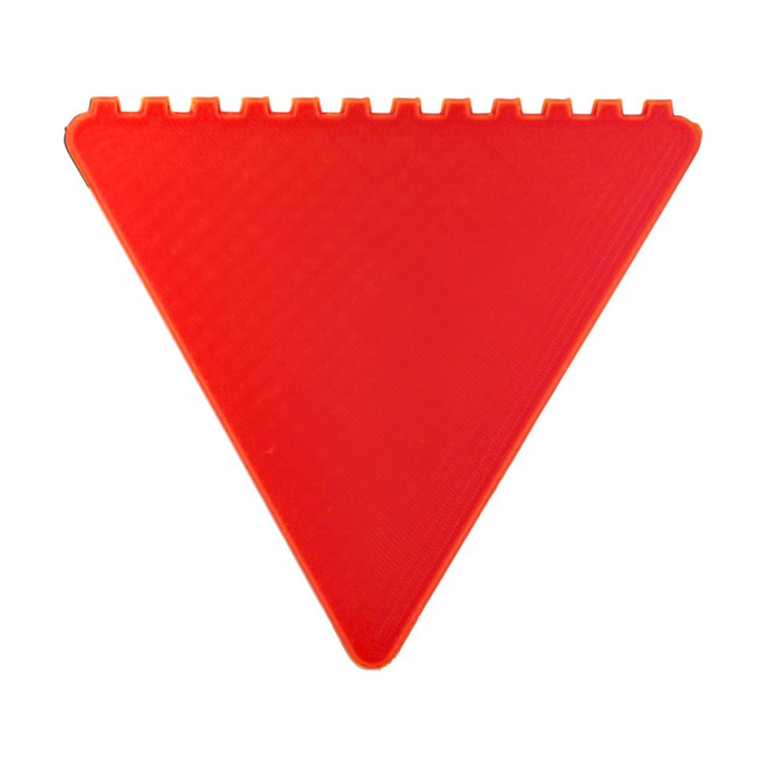 Треугольный скребок Frosty 2.0 , красный