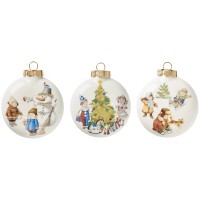 Набор новогодних игрушек, 3 шт