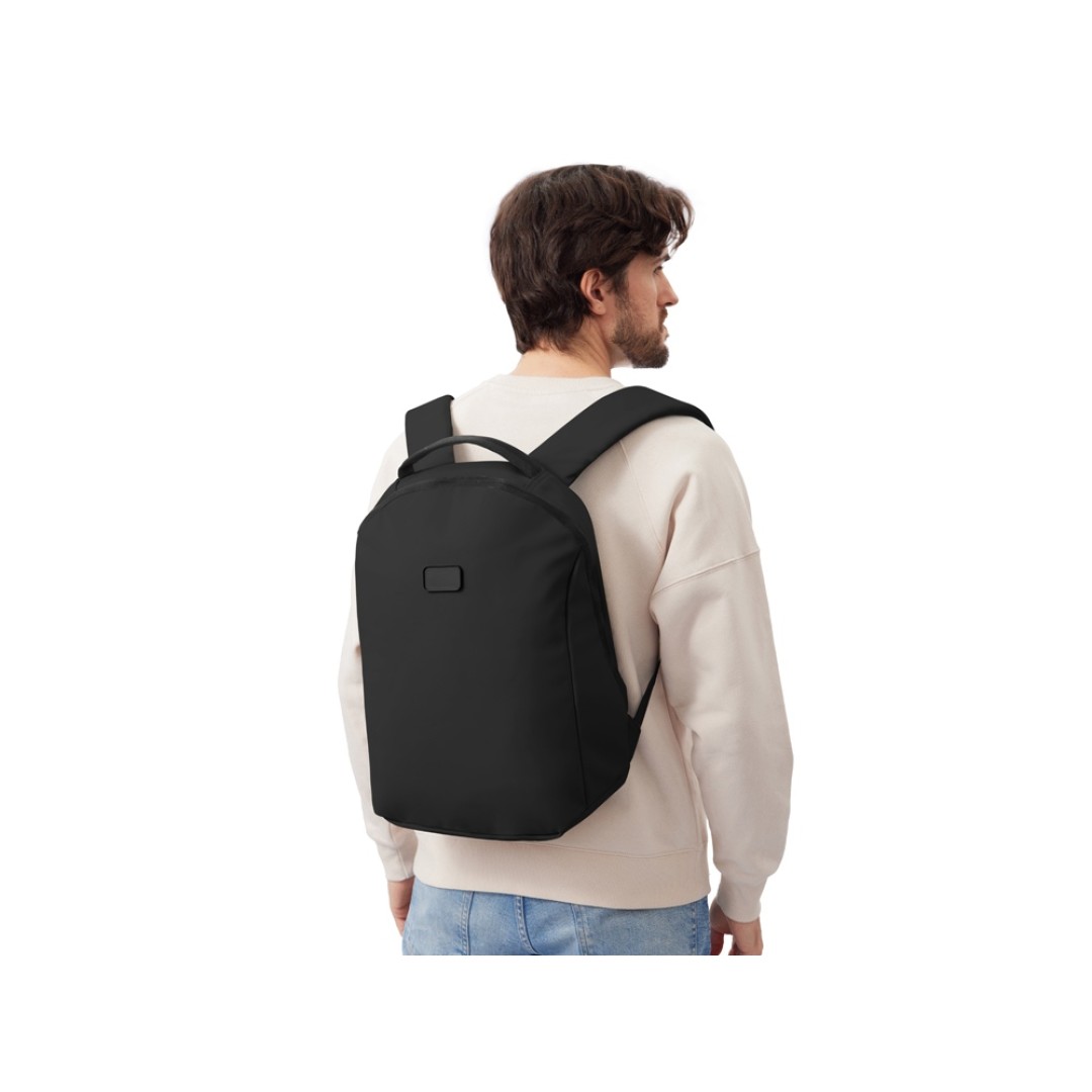 Рюкзак Sofit для ноутбука из экокожи, черный