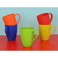 Кружка "Grain" из натуральных волокон, темно-синий