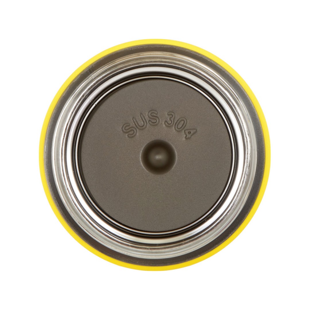 Вакуумный термос «Module X» с индикатором температуры, 500 мл, тубус, желтый 109C