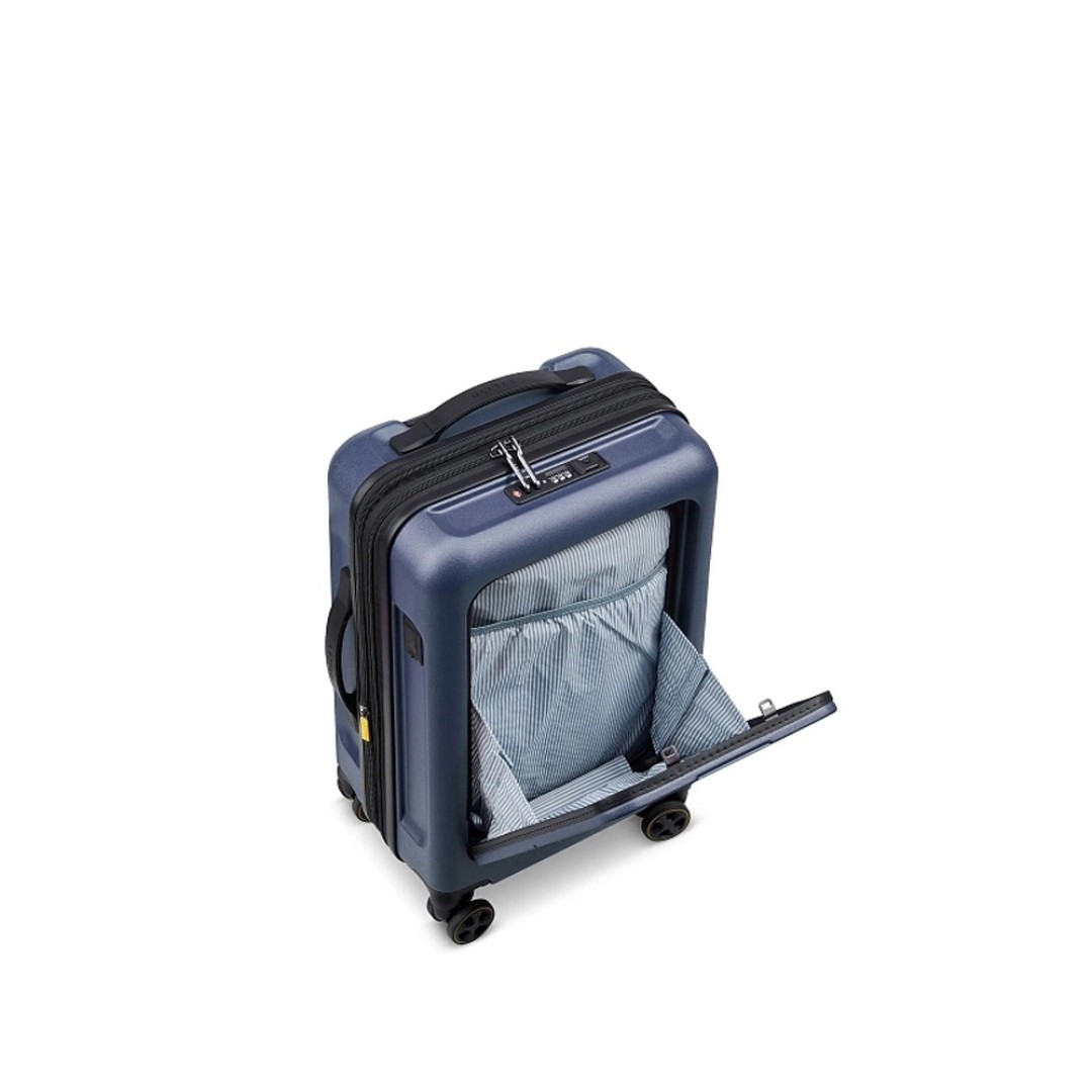 Чемодан 4-х колесный DELSEY, TURENNE 2.0, 42л, темно-синий