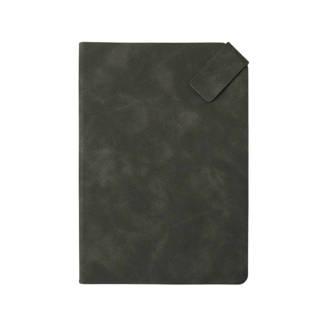 Блокнот А5 в гибкой обложке "Chaplin", серый