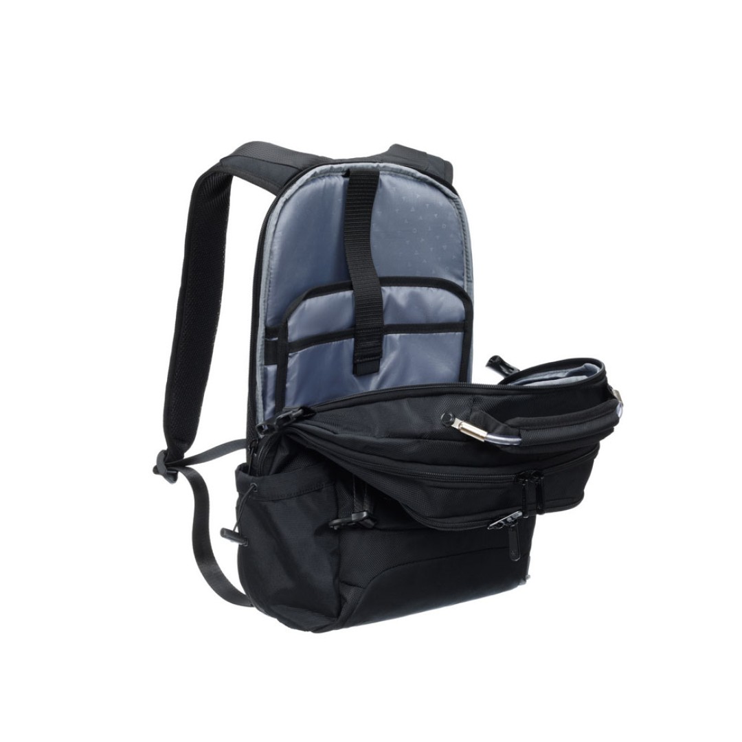 Рюкзак TORBER DRIVE с отделением для ноутбука 15.6", чёрный, нейлон, 32 х 14 х 52 см, 24л