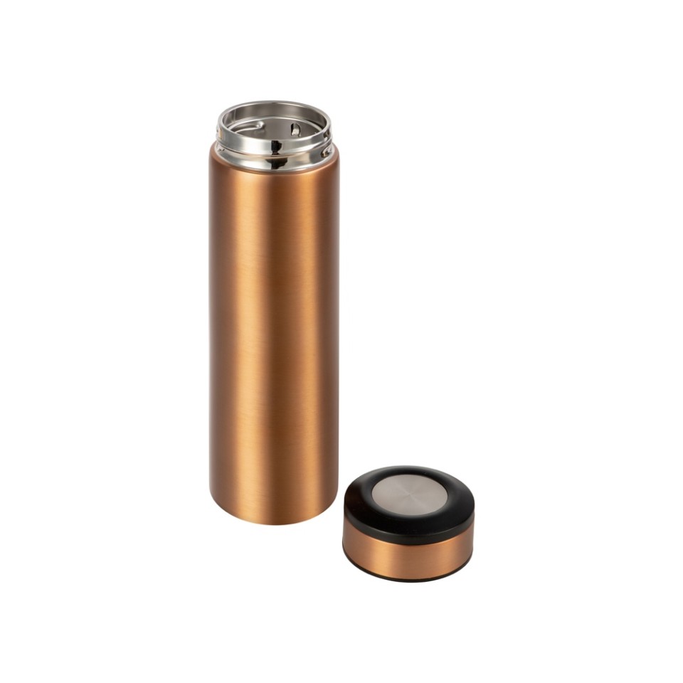 Термос «Confident Metallic» 420мл, медный