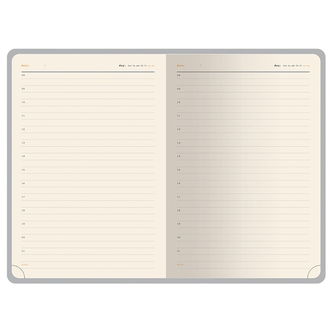 Ежедневник недатированный А5 "Parliament", красный