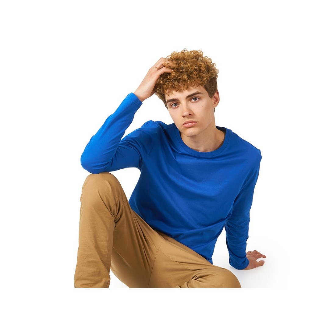 Лонгслив «Porto» мужской, кл синий