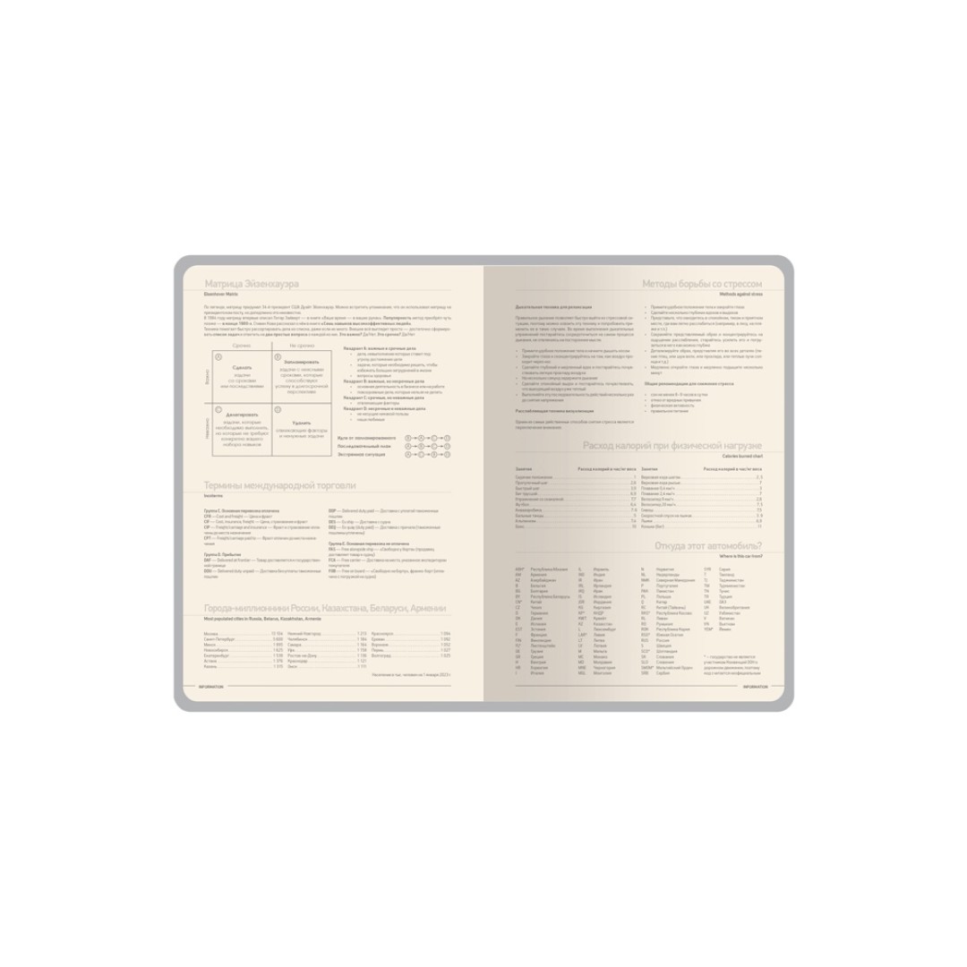 Ежедневник недатированный А5 "Megapolis Nappa", черный