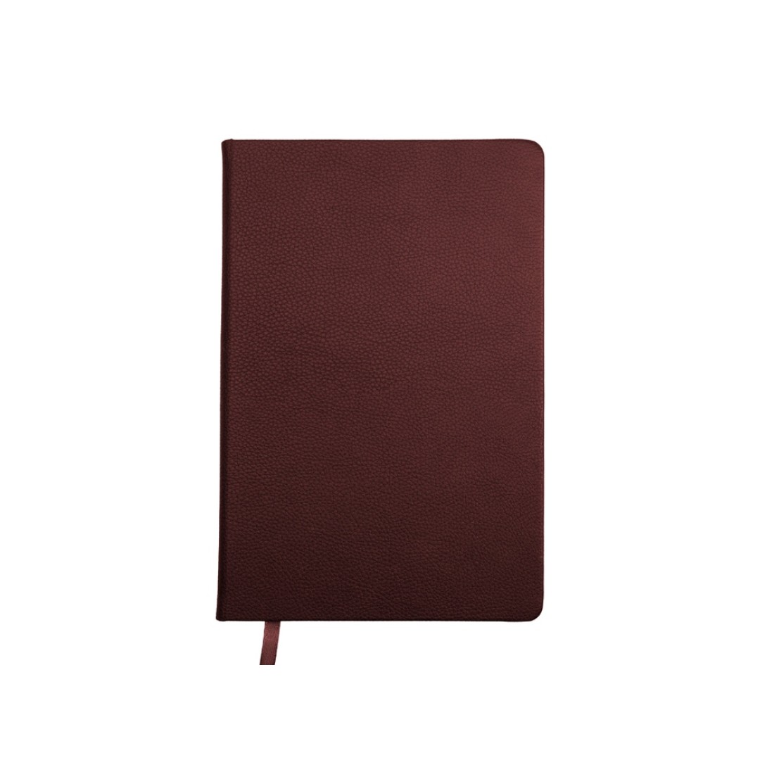 Ежедневник А5 датированный "Megapolis Loft" на 2026, бордовый