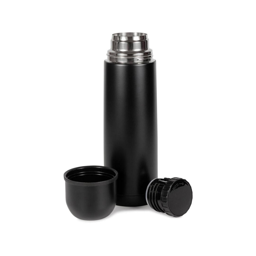 Термос Relaxika 101 (0,75 литра), черный (без лого)