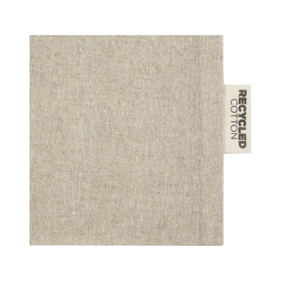 Большая подарочная сумка Pheebs объемом 4 л из хлопка плотностью 150 г/м2, натуральный