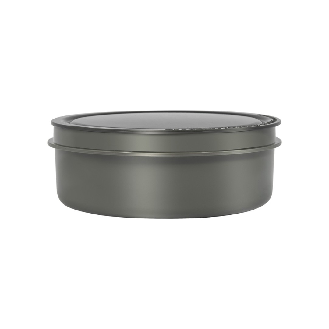 Термос из нерж.стали с пластиковыми контейнерами и ложкой тм THERMOS JBG-1800 Food Jar 1.8L, серый