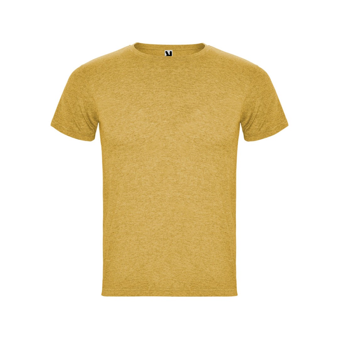Футболка "Fox" мужская, горчичный меланж