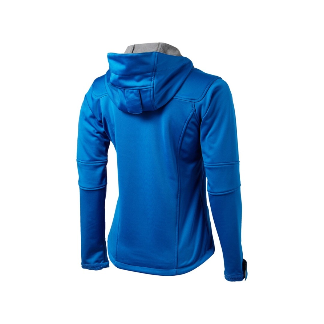 Куртка софтшел "Match" женская, небесно-синий