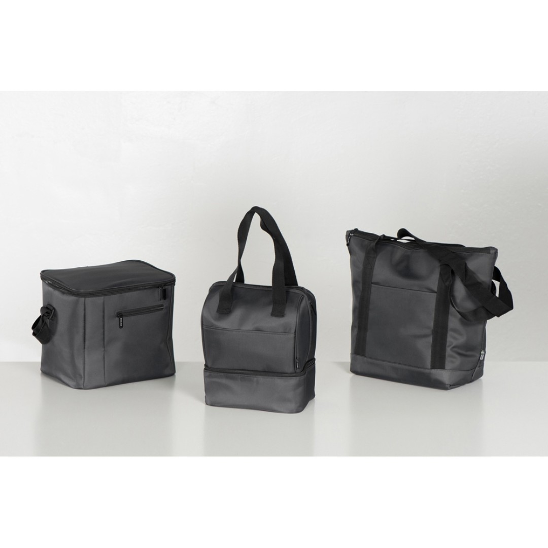 Сумка-холодильник «Cool» с плечевым ремнем, темно-серый