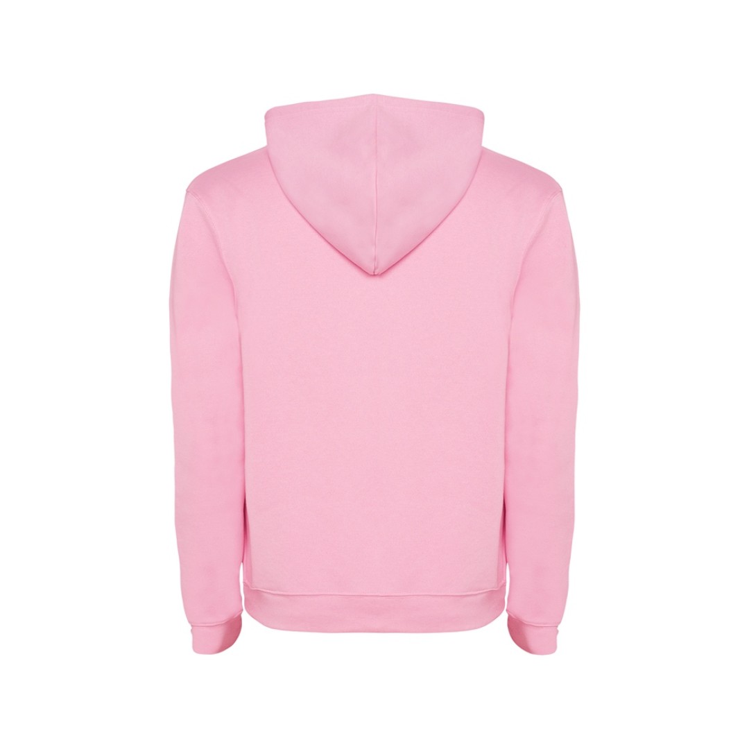 Толстовка с капюшоном "Urban" детская, светло-розовый/серый меланж