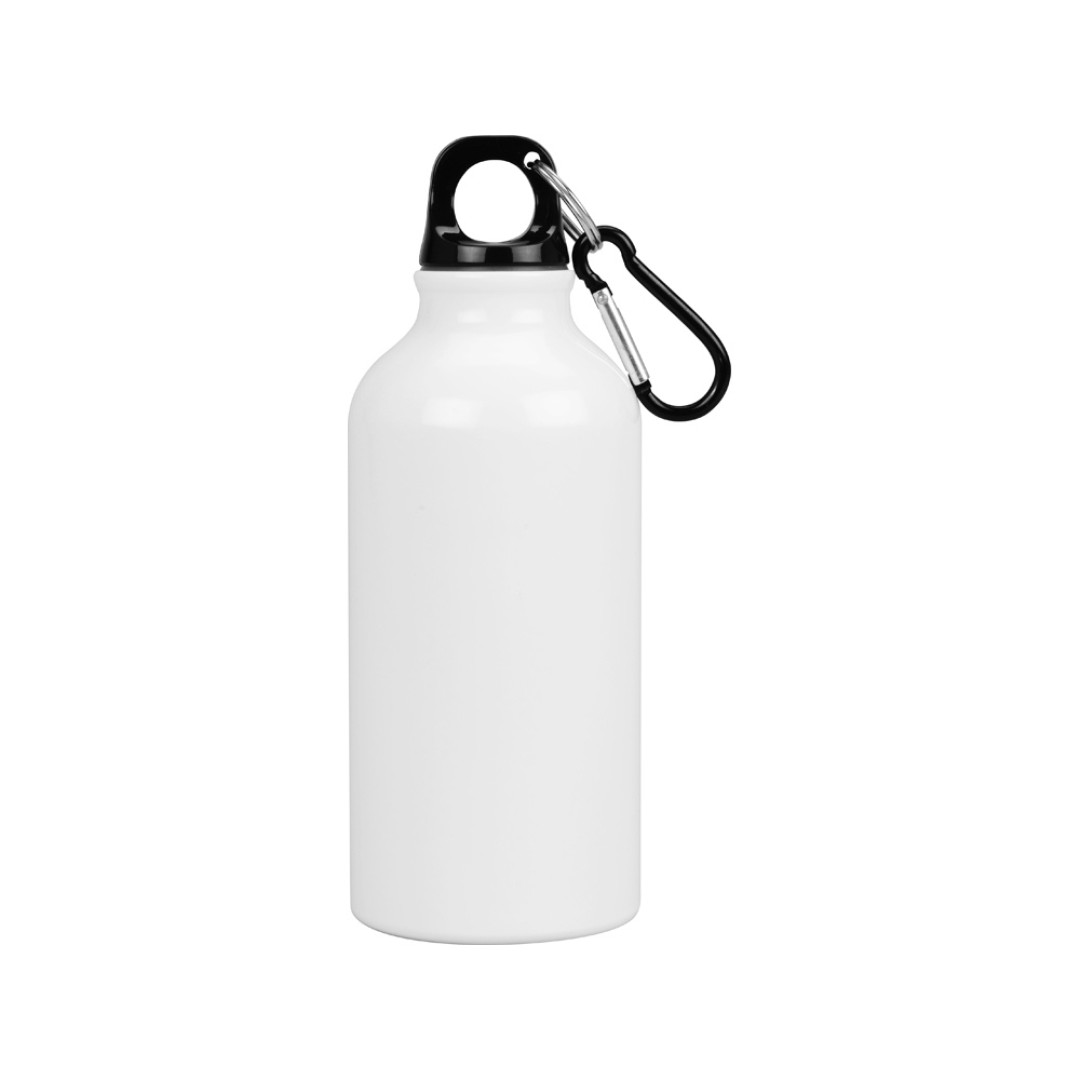 Бутылка "Oregon" с карабином 400мл, белый (P)