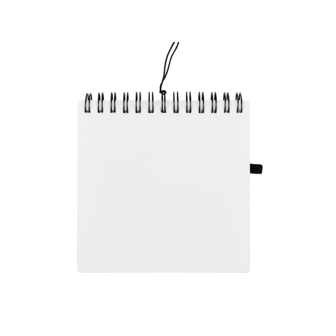 Блокнот А6 "Журналист" с ручкой, белый