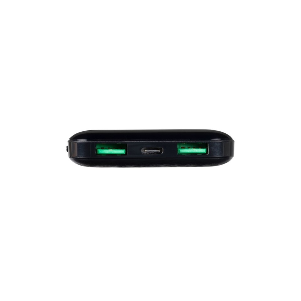 VA2540 (10 000mAh), QC/PD 20W внешний аккумулятор с дисплеем, черный