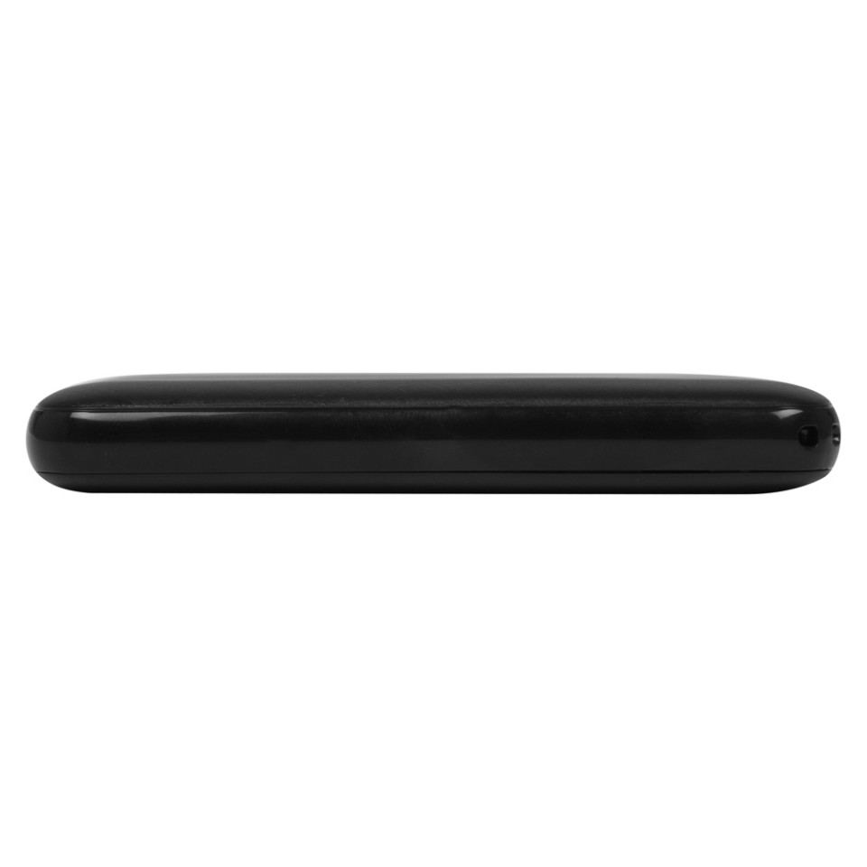 Портативное зарядное устройство"Grind", 5000 mAh, черный