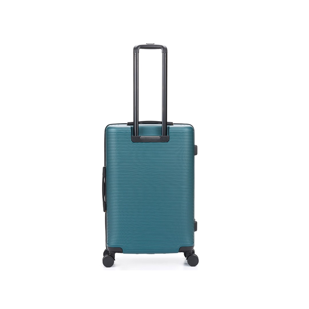 Чемодан TORBER Onego, зелёный, ABS-пластик, 69,5 х 46 х 26 см, 69 л