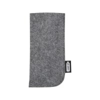 Чехол для очков Felta из материалов, переработанных согласно стандарту GRS, средне-серый