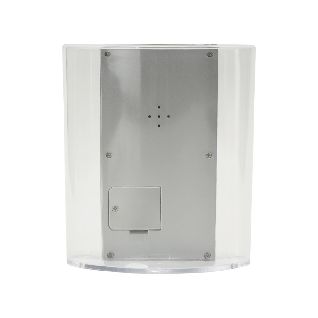 Подставка "Минута", прозрачный/серебристый