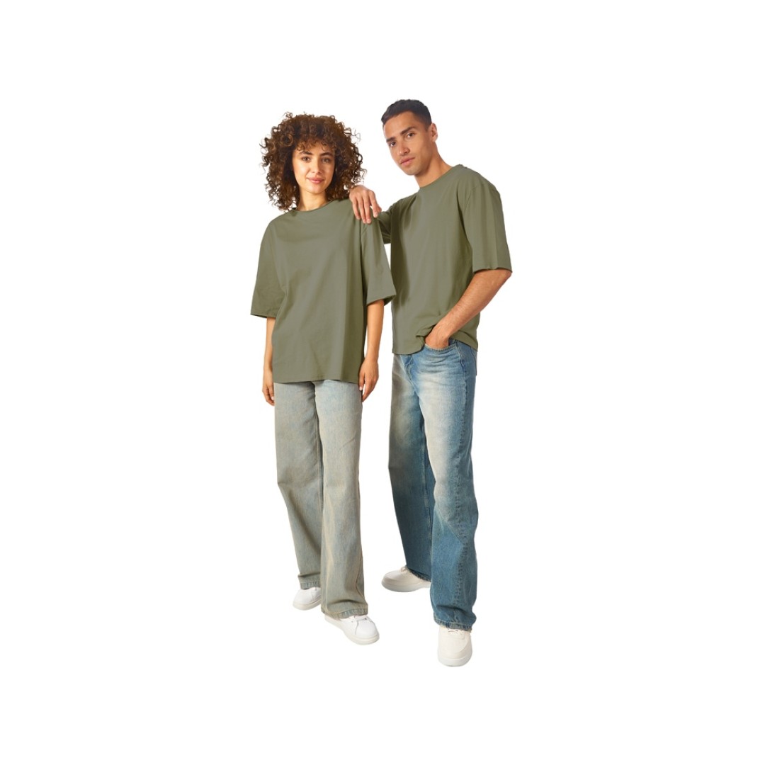 Футболка оверсайз «Liyon» унисекс, хаки