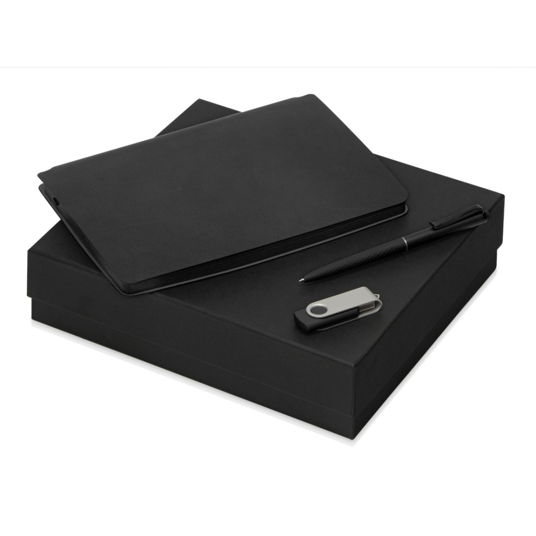 Подарочный набор "Notepeno", черный