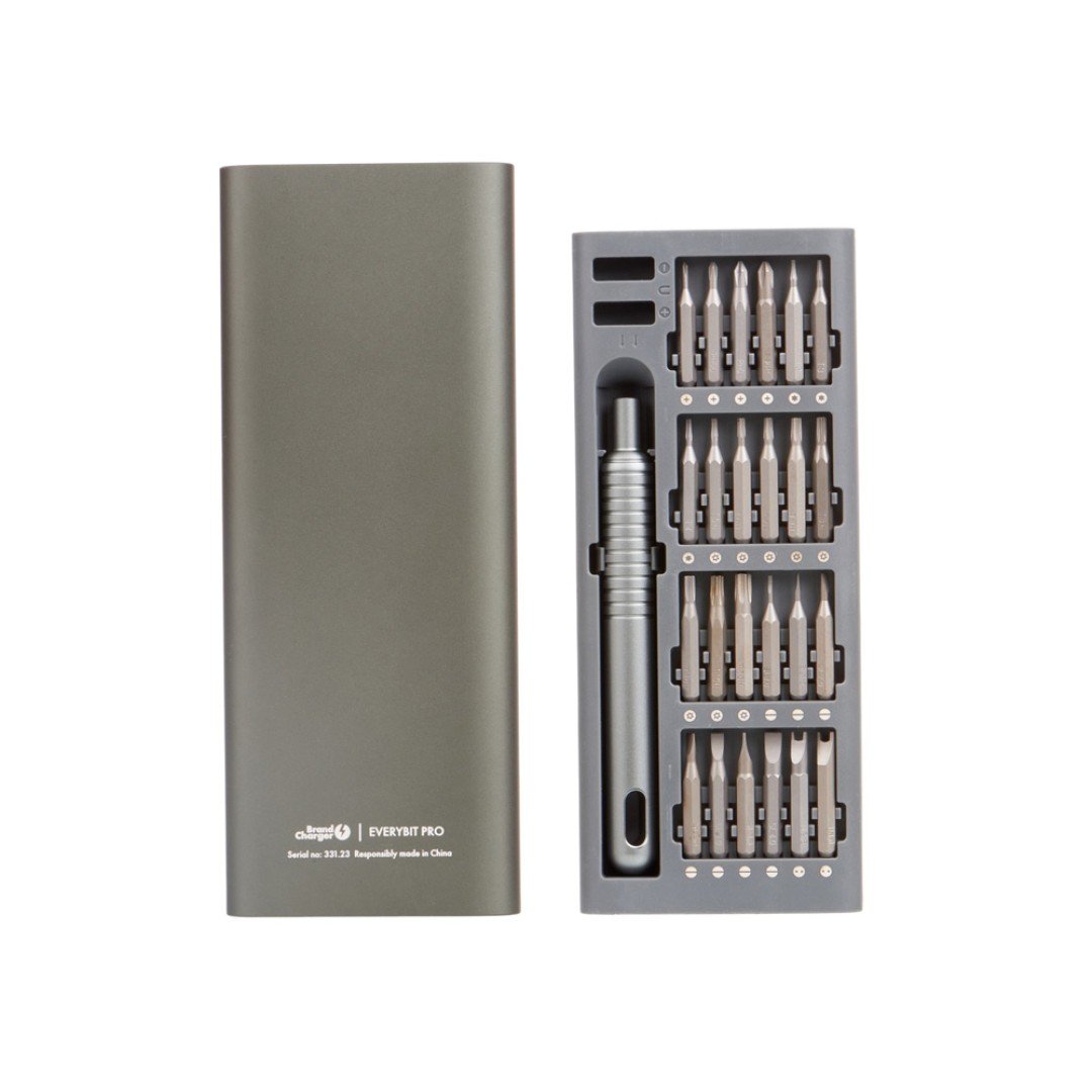 Набор отверток 48-в-1 «Everybit Pro», серый