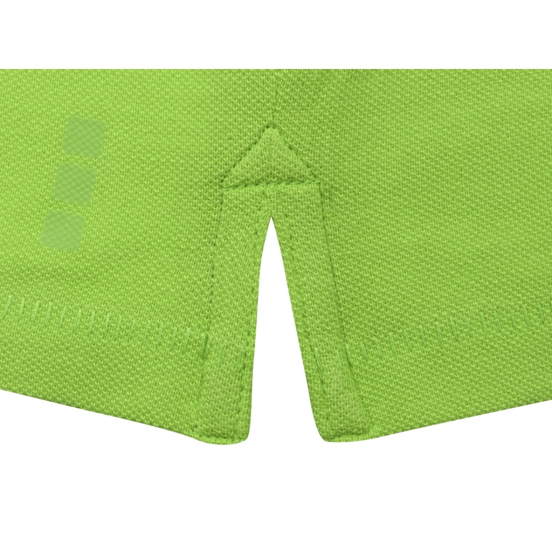 Calgary женская футболка-поло с коротким рукавом, зеленое яблоко