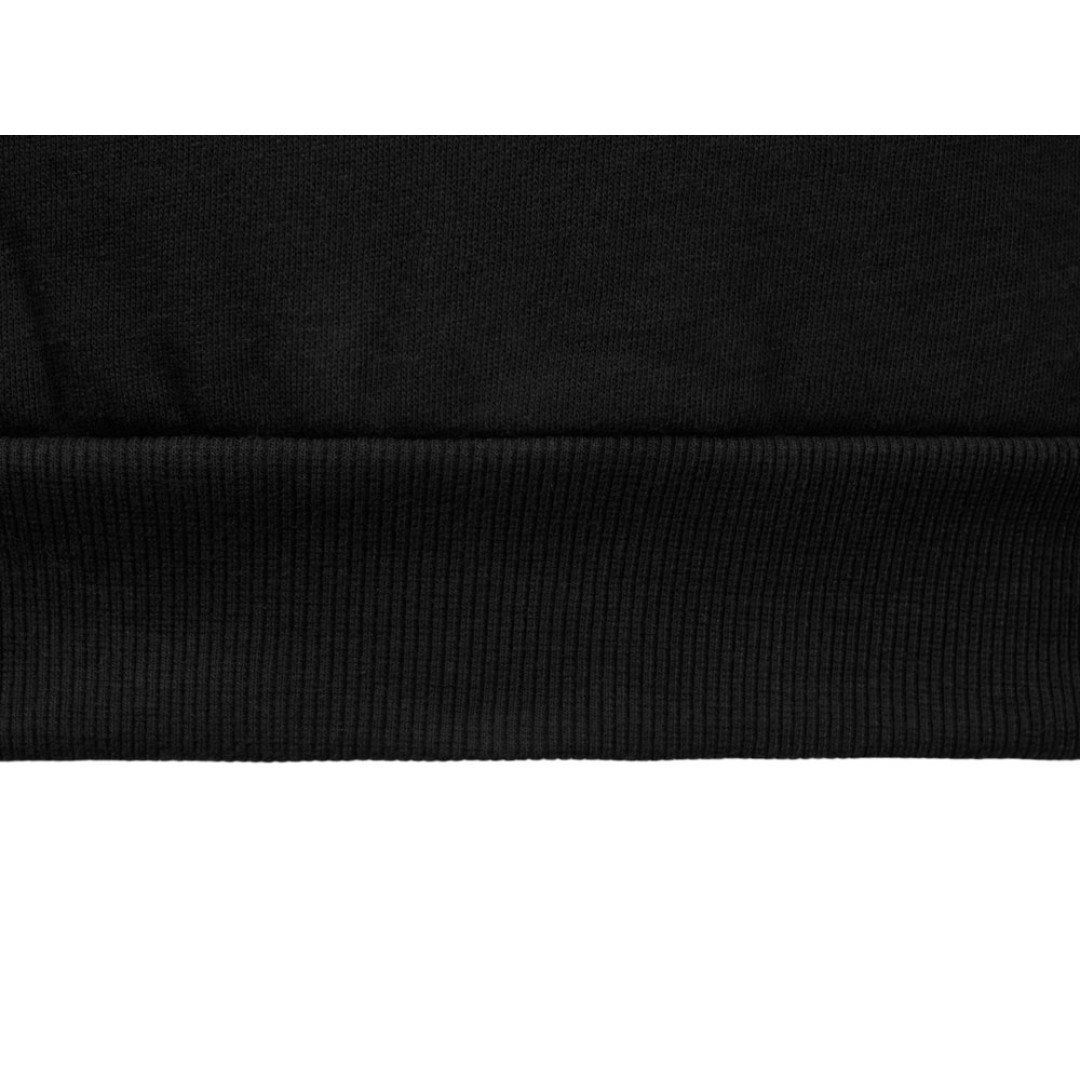 Толстовка с капюшоном "Amsterdam" мужская, черный/серый меланж