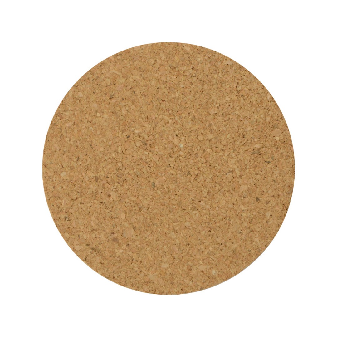 Набор костеров Bali из пробки в хлопковом мешке, 4 шт