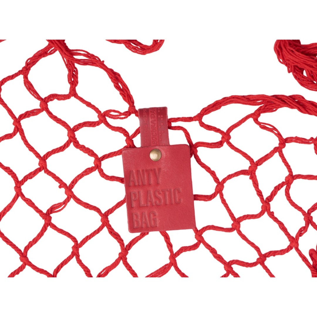 Авоська Dream L наплечная 25 литров, красный (1) (тиснение)