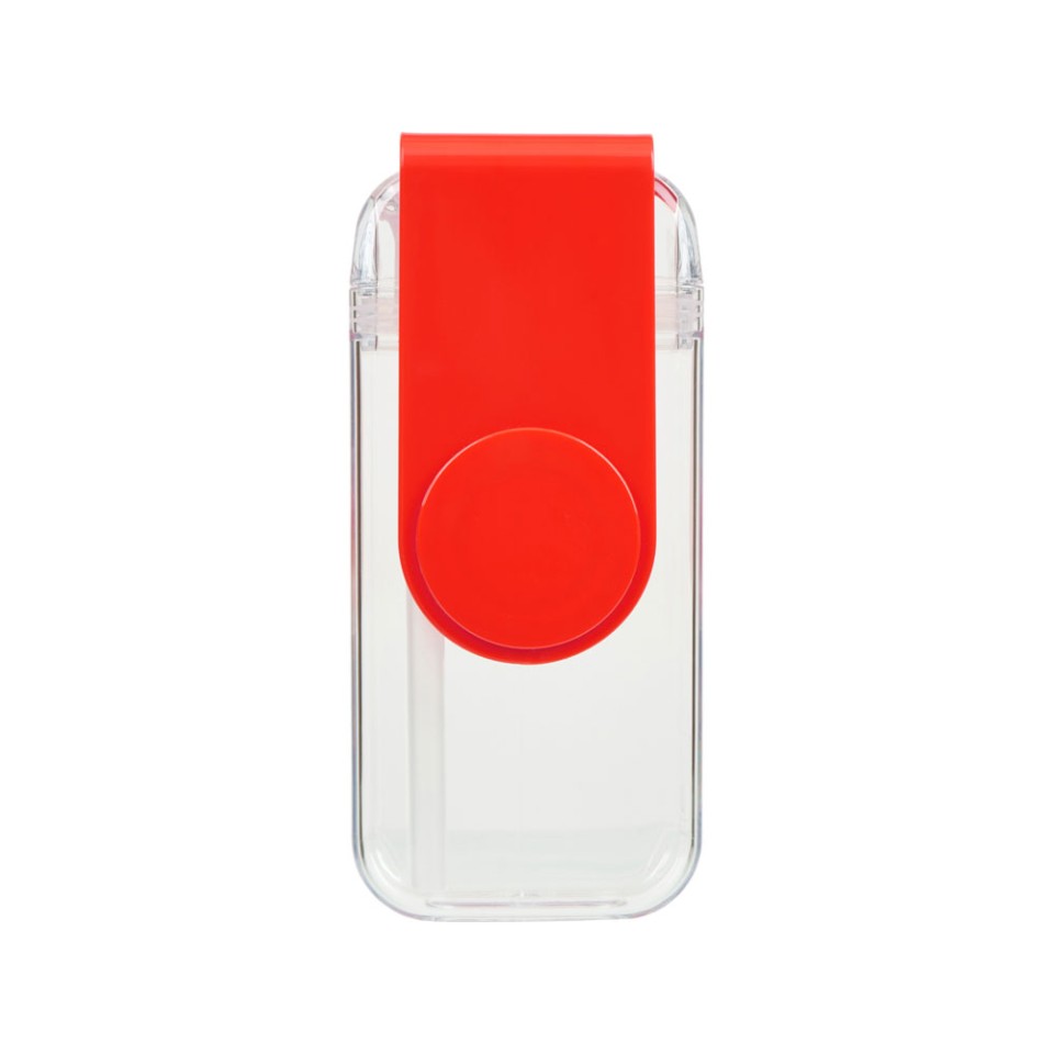 Бутылка для воды JUICY DRINK BOX, красный (Р)