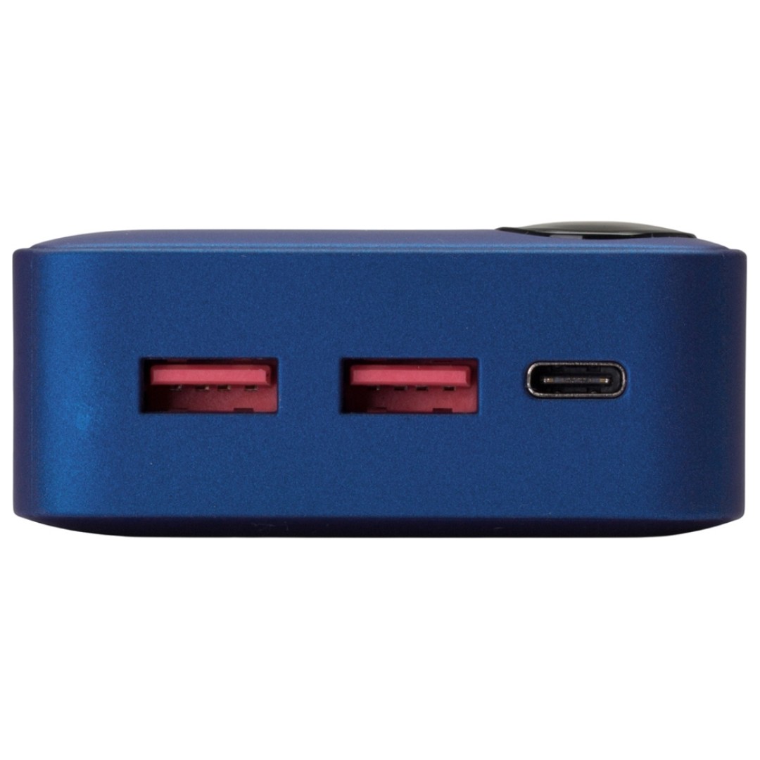 Внешний аккумулятор «Mild Pro» c быстрой зарядкой QC/PD, 20 000 mAh, синий