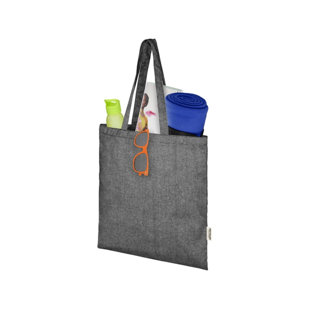 Pheebs 150 г/м2 Aware™ эко-сумка из переработанного сырья - Черный