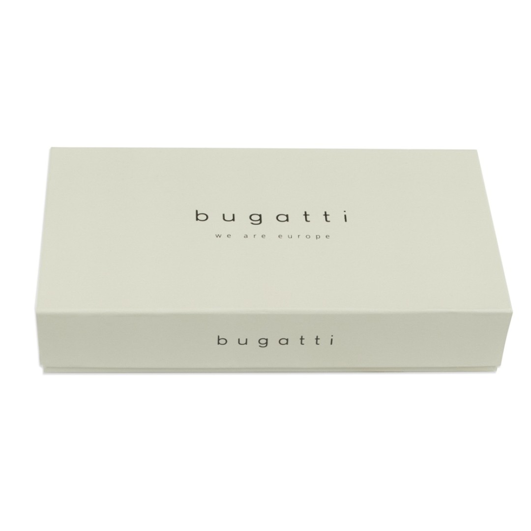 Кошелёк женский BUGATTI Sina, зеленый, воловья кожа/полиэстер, 19х3х11 см