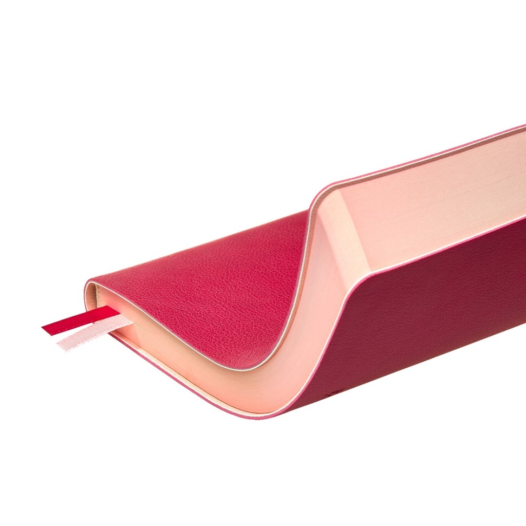 Ежедневник А5 датированный "Boston" 2026, розовый